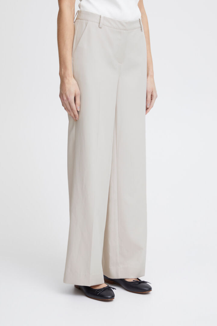 Lexi Wide Pant Silver Gray