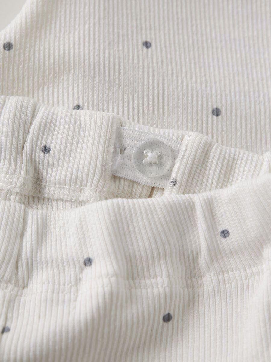 Gago Kem Loose Pant Coconut Milk/Sleet Dot