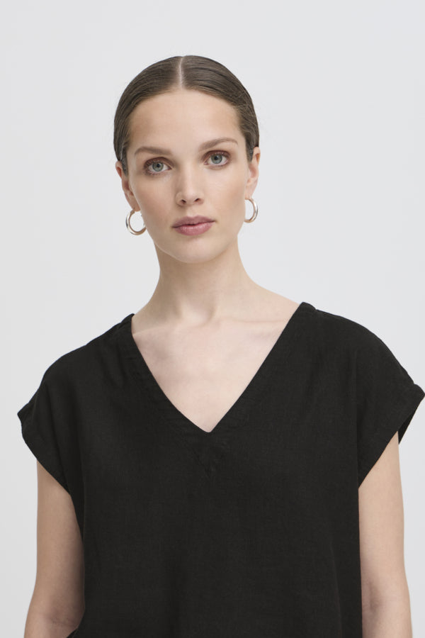 Linno Tee Black