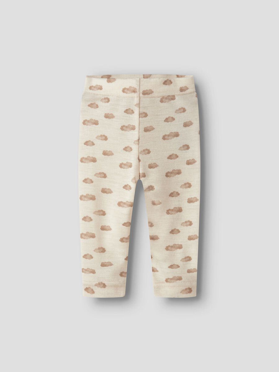 Nalu Slim Wo/Mo Legging Turtledove/Cloud