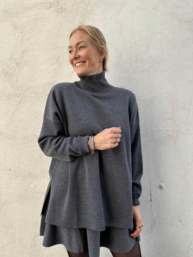 Fernanda Merino Sweater Grey