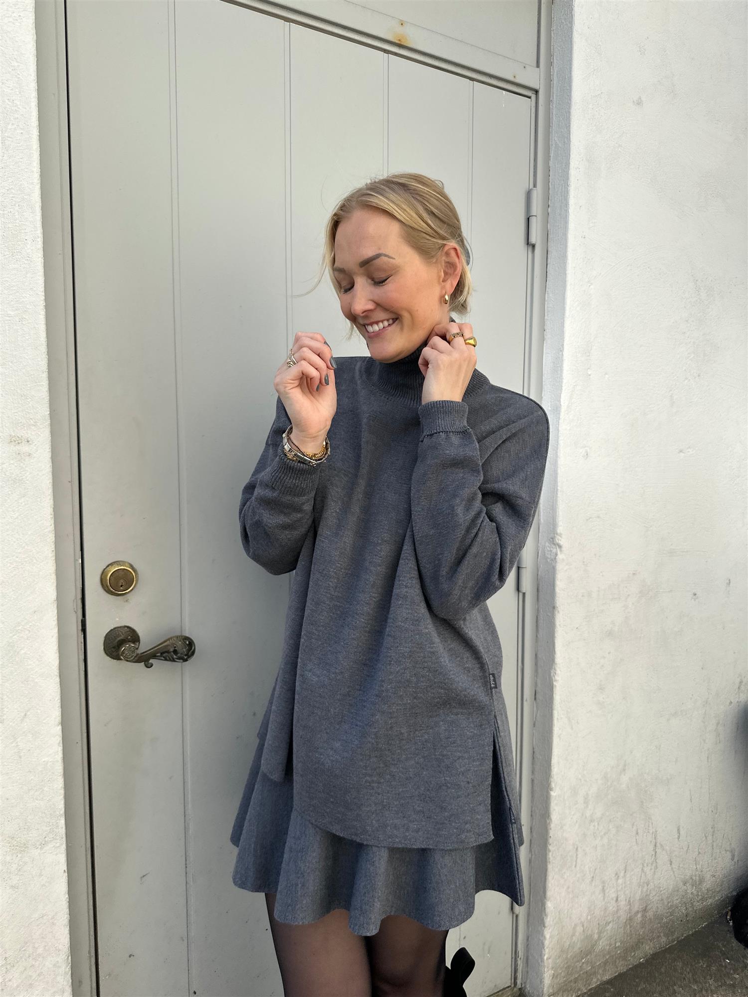 Fernanda Merino Sweater Grey