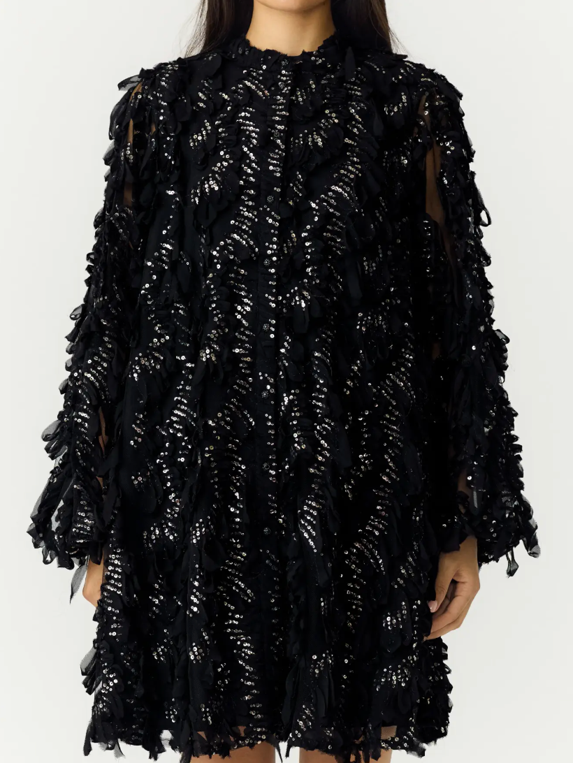 YASABELONE A-Shape Dress Black