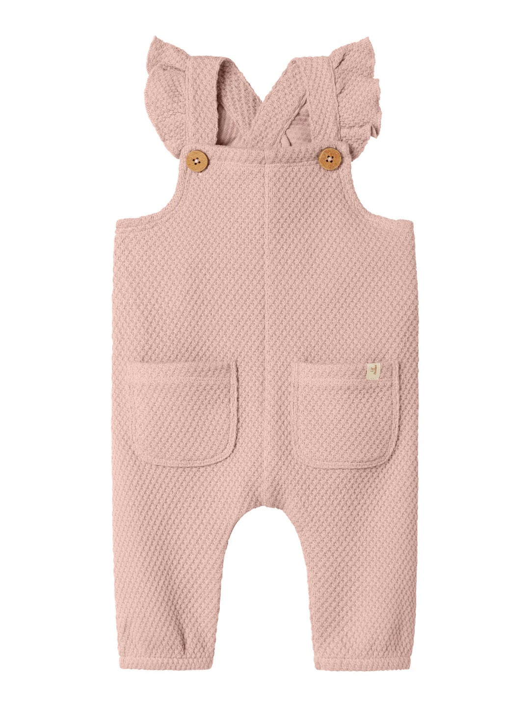 Noella Loose Sweat Overall Cameo Rose
