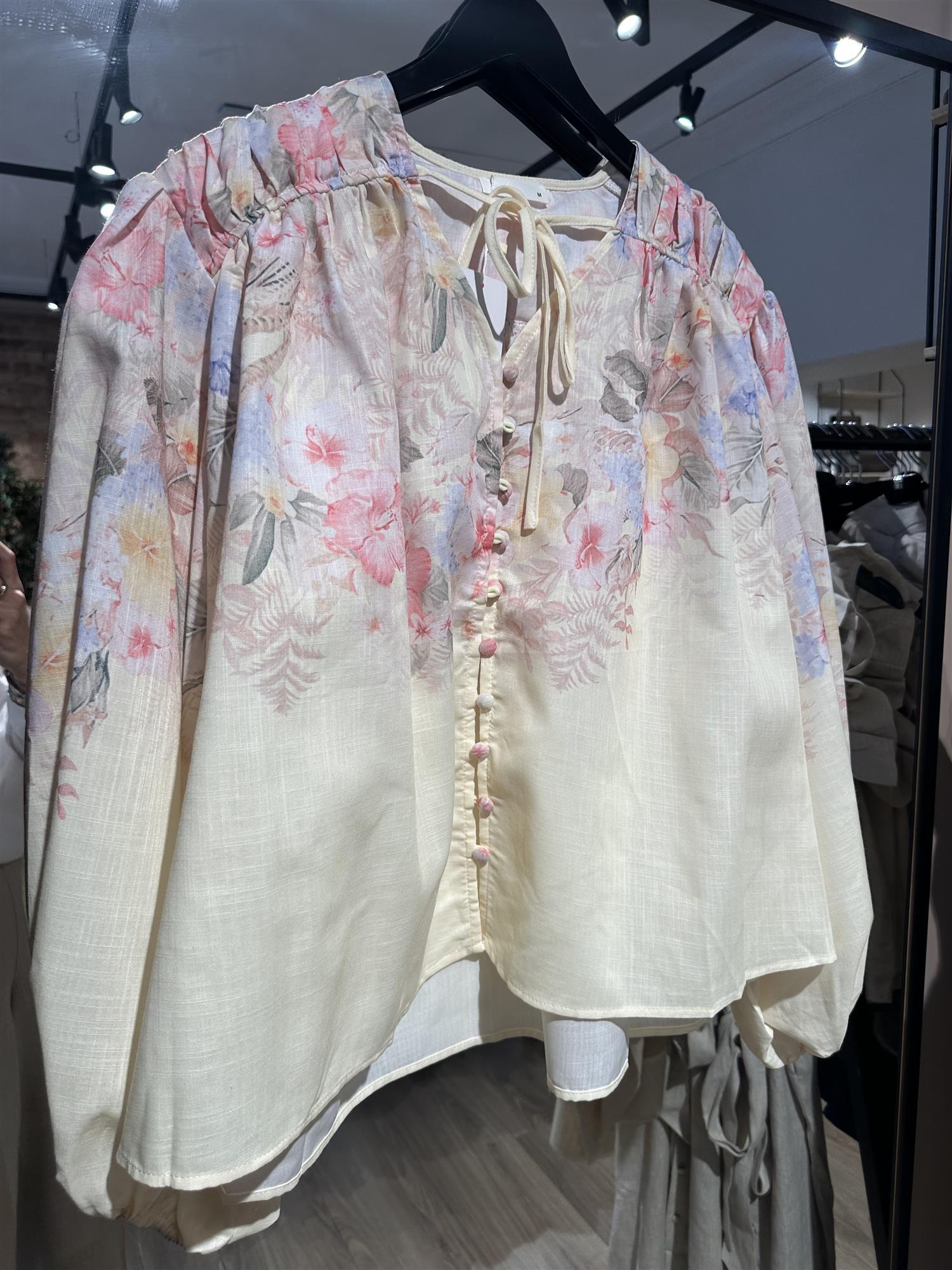 Flower Blouse Yellow