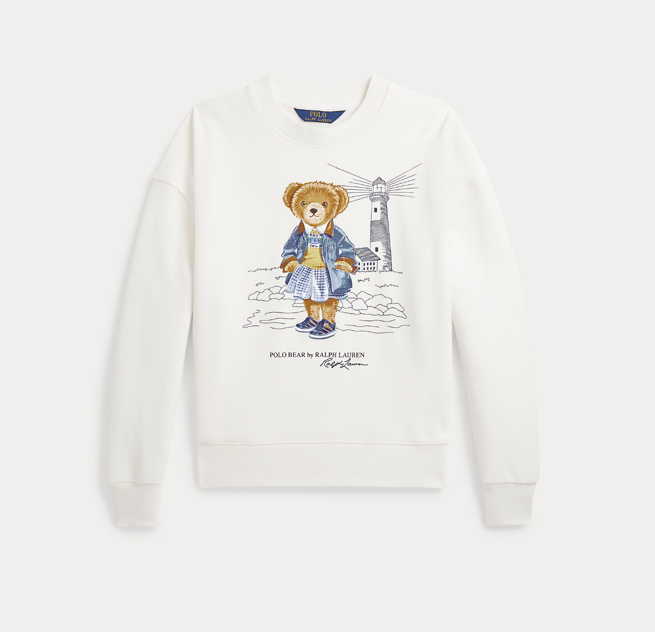 Polo Bear Terry Sweatshirt Nevis