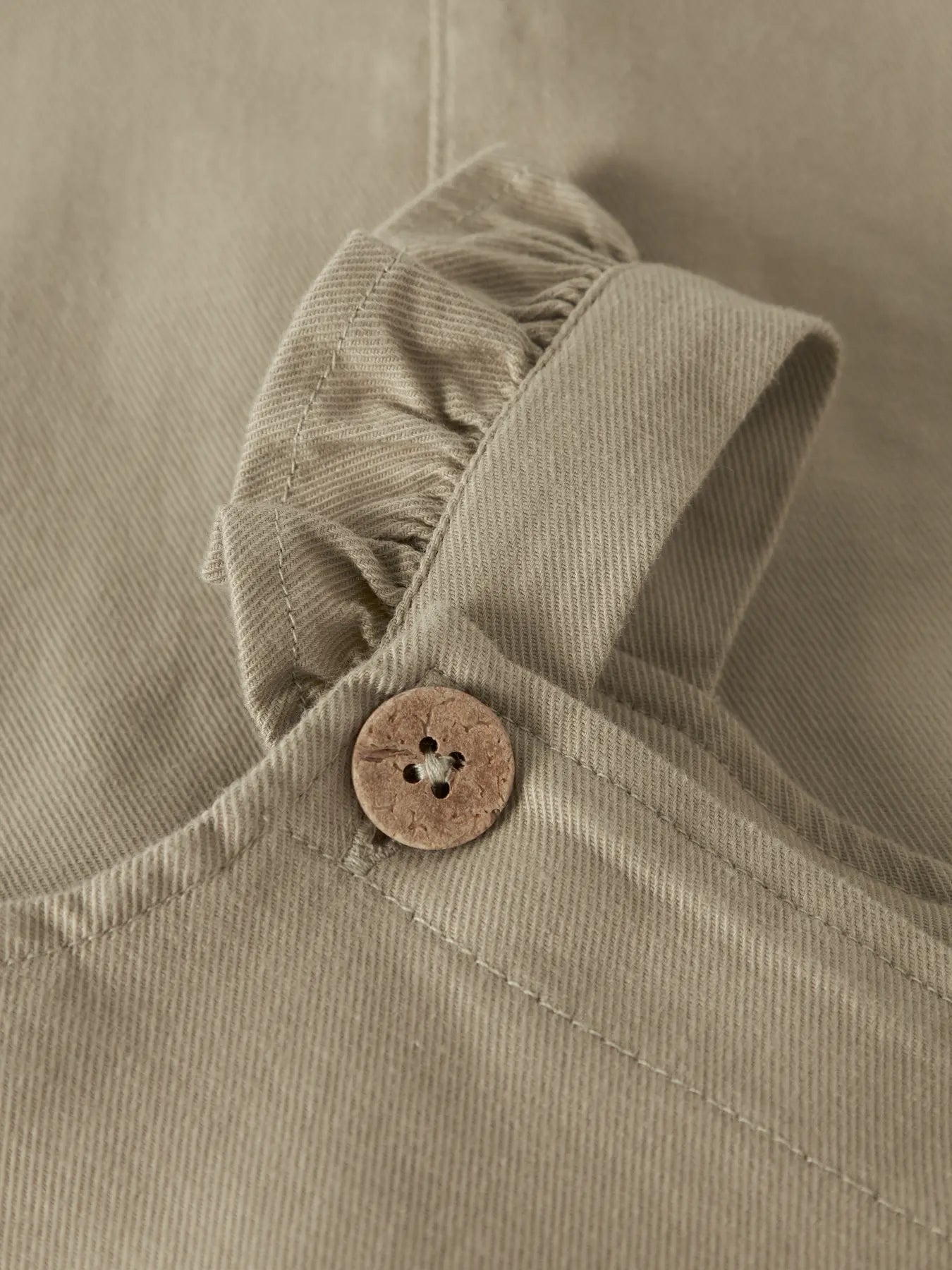 Loden Loose Overall Twill