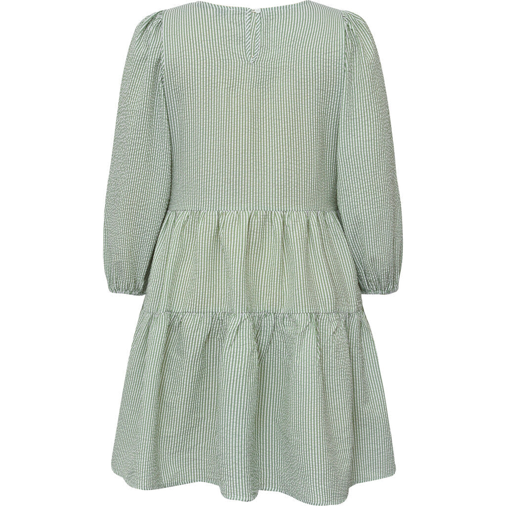 Sonja Dress White/Green