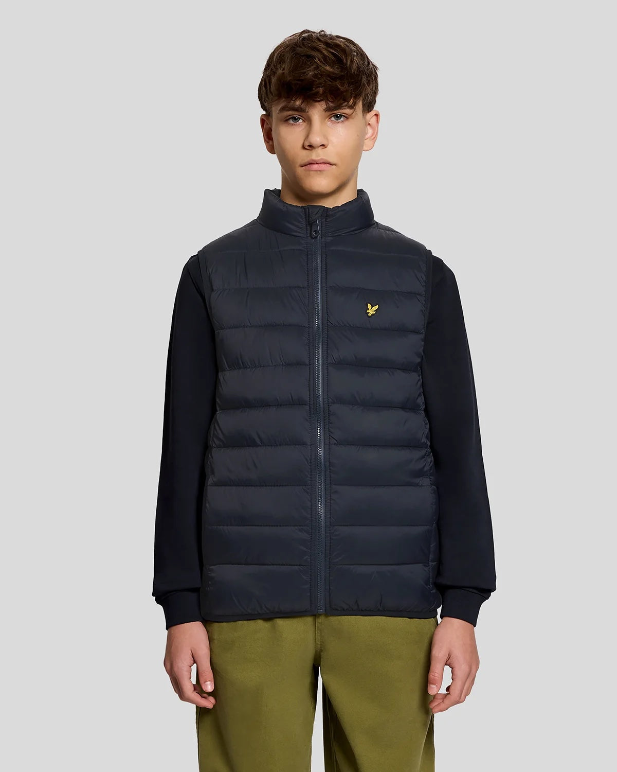 Wadded Gilet Vest Dark Navy