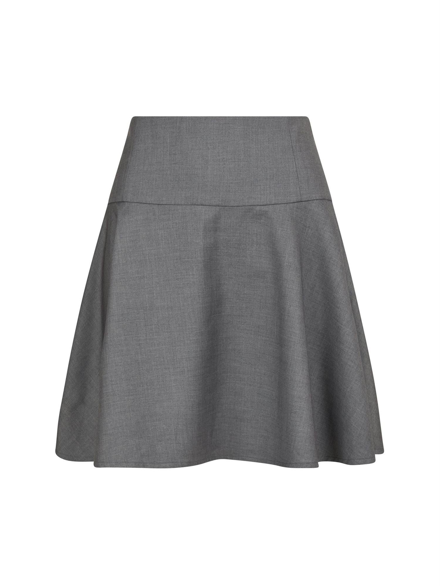 Pamelo Skirt Dark Grey Melange