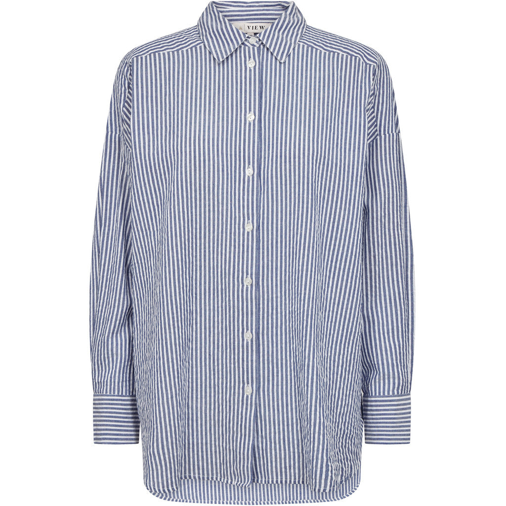 Sonja New Shirt Navy/White