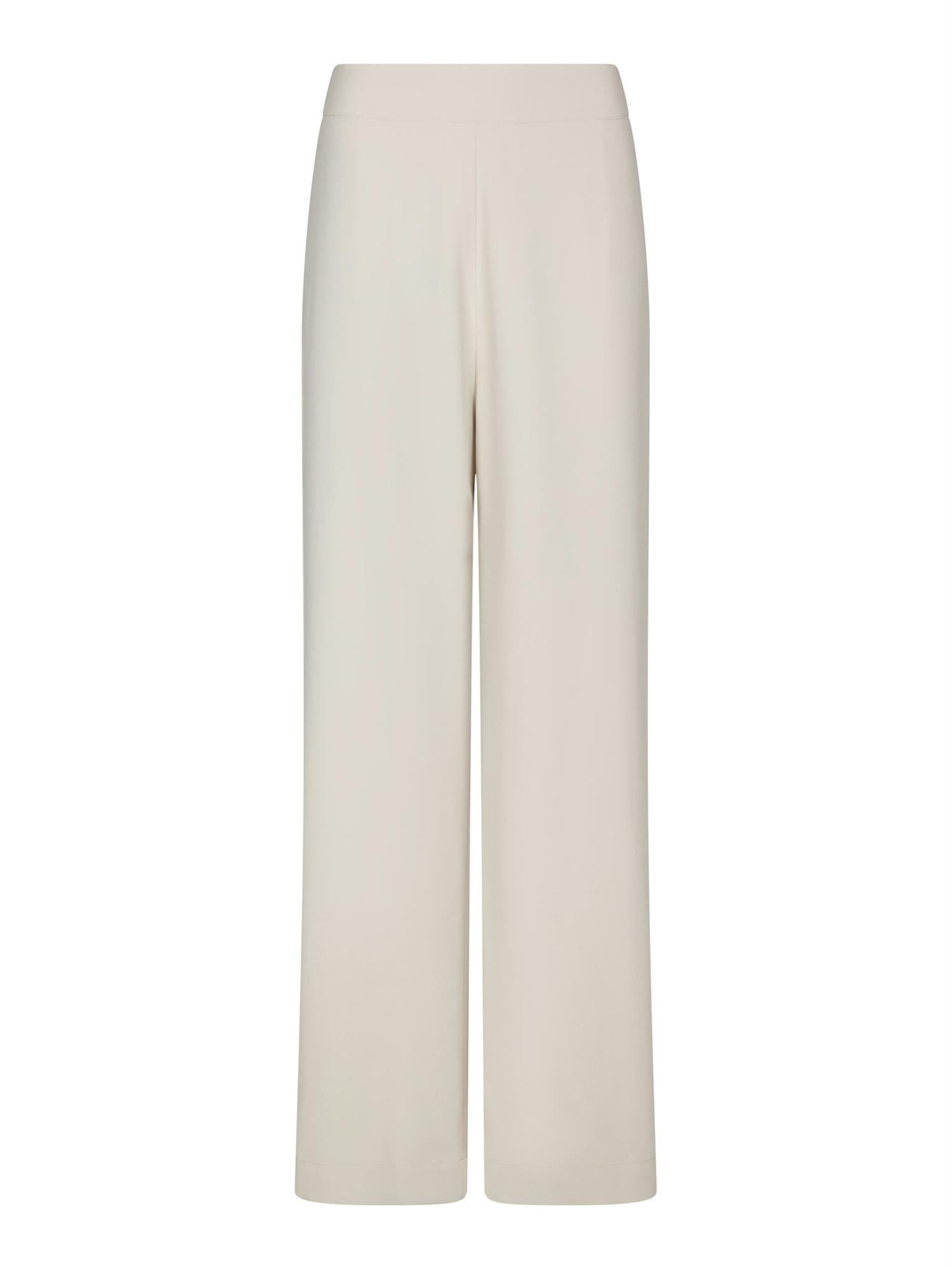 Lunet Crepe Pants Ivory