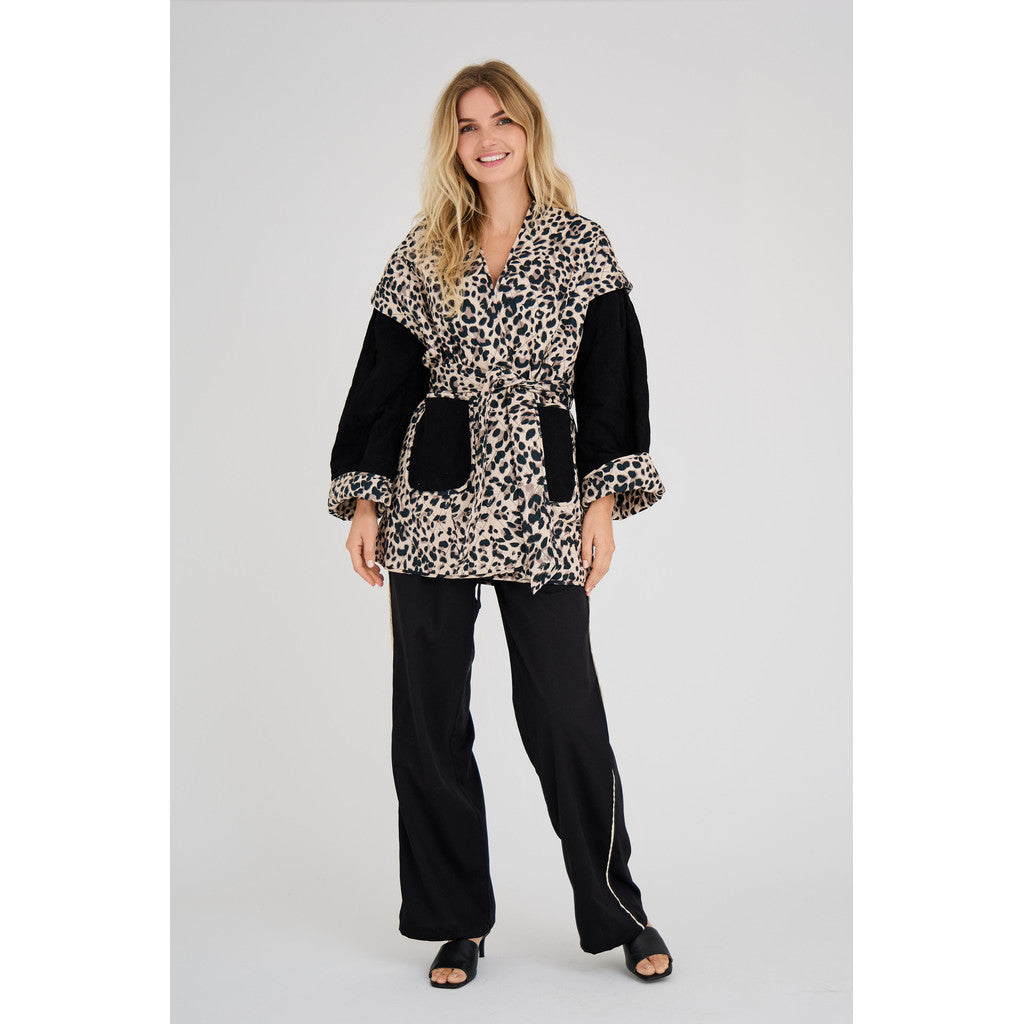 Katie Leo Jacket Leopard