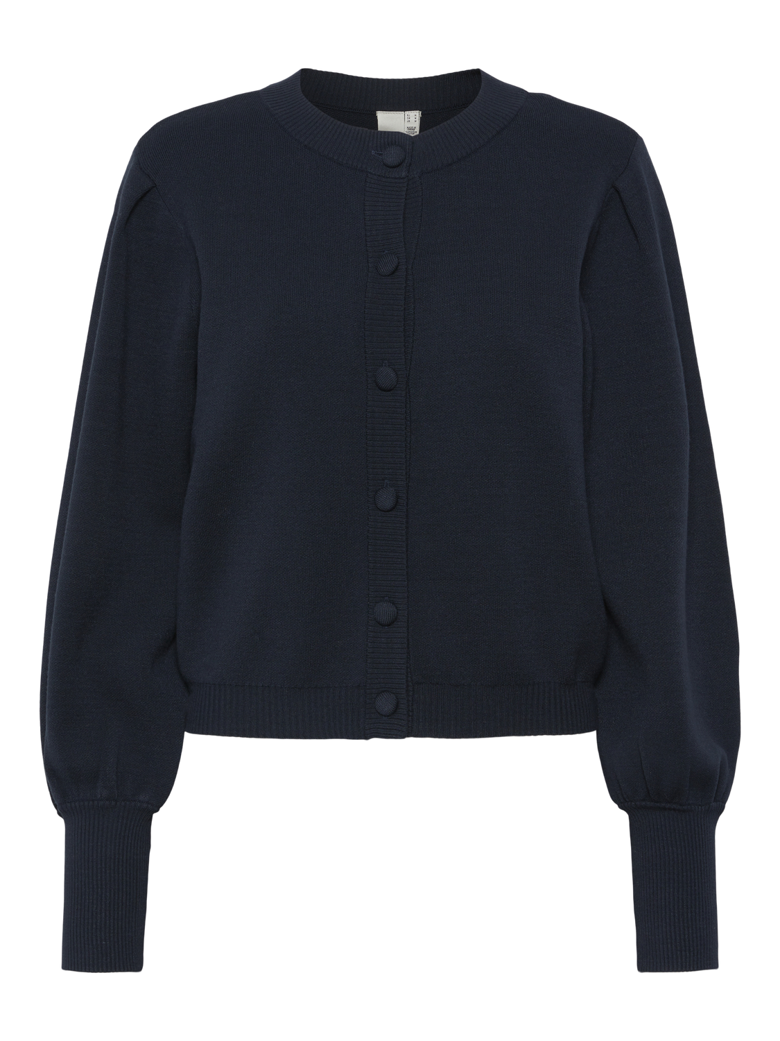 YASFONNY Knit Cardigan Navy Blazer