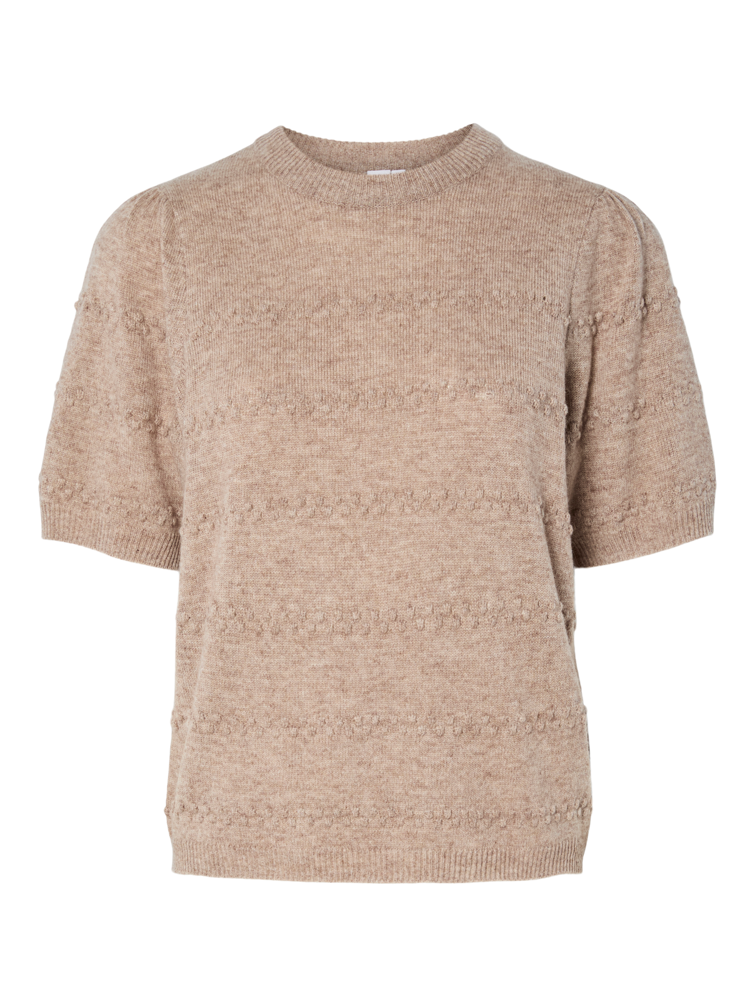 YASNIMO Knit Pullover Pelikan Melange