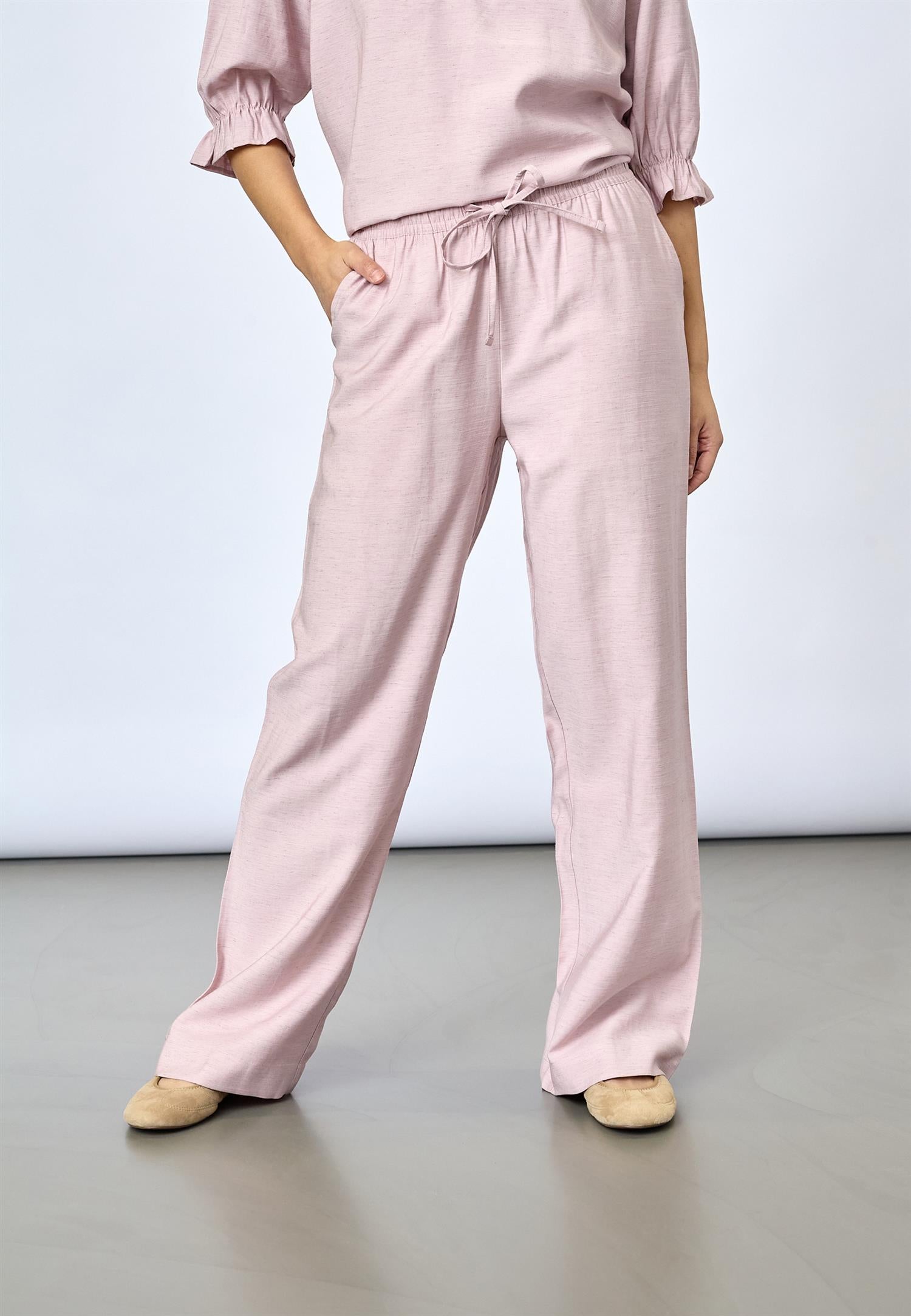 Ella Pant Mauve Melange