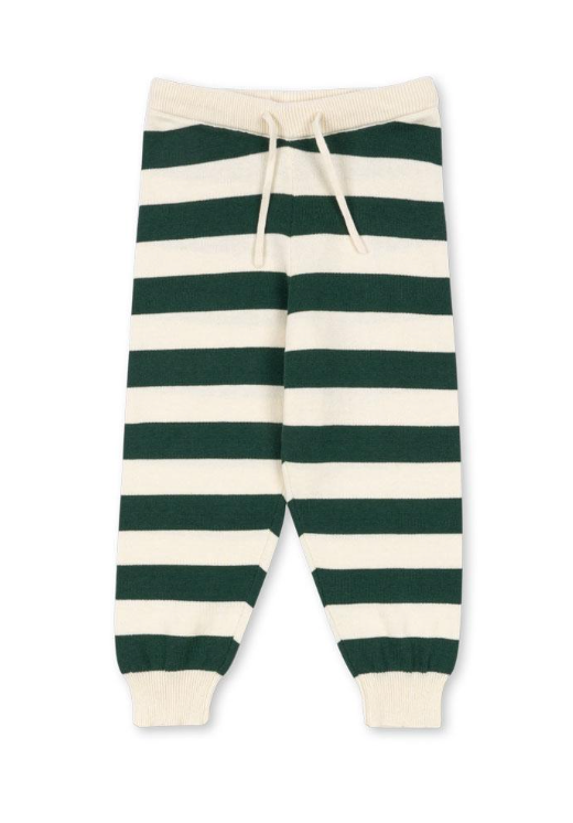 Manis Knit Pants Pine Grove Stripe