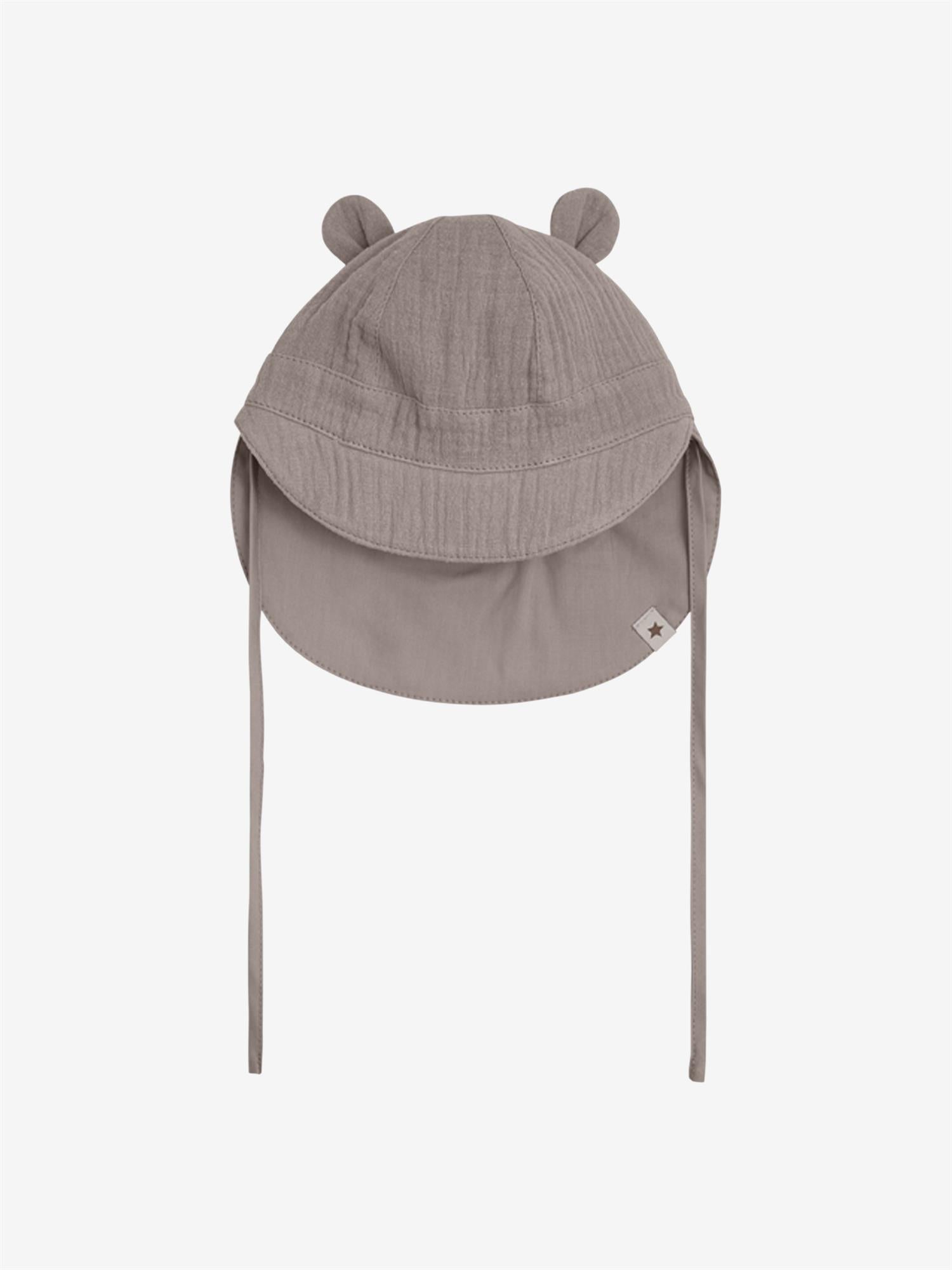 Summer Hat Ears Muslin Moon Rock