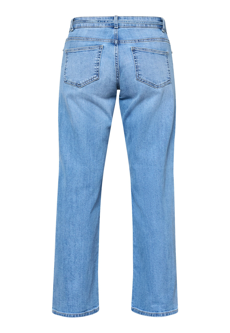 Onea Belt Jeans Mid Blue