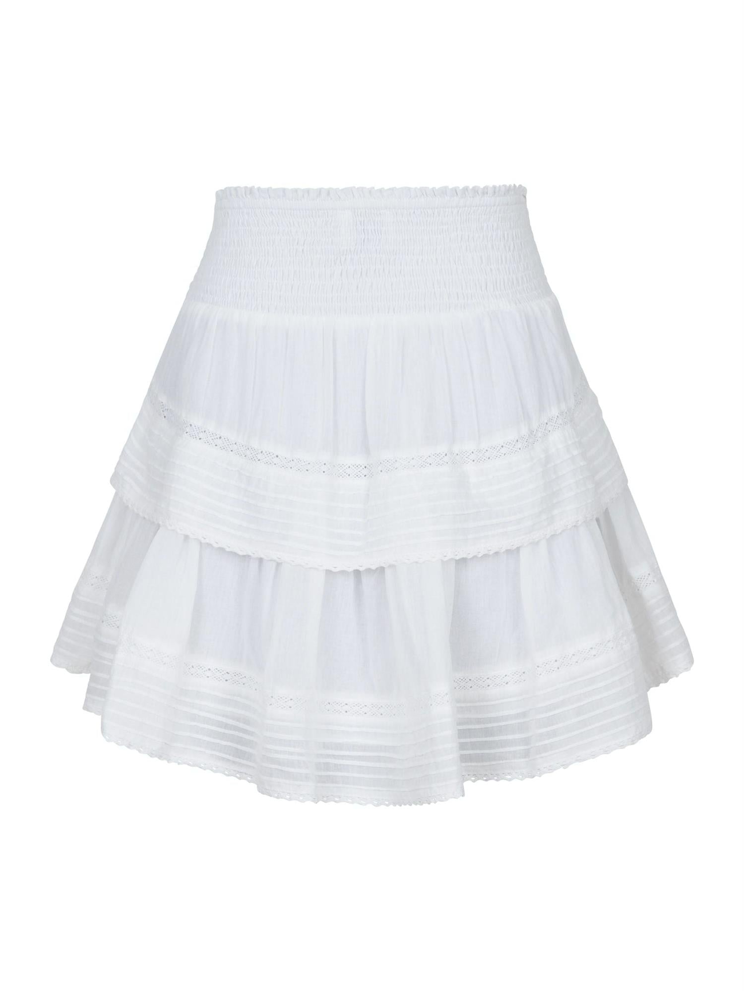 Kenia Voile Skirt White