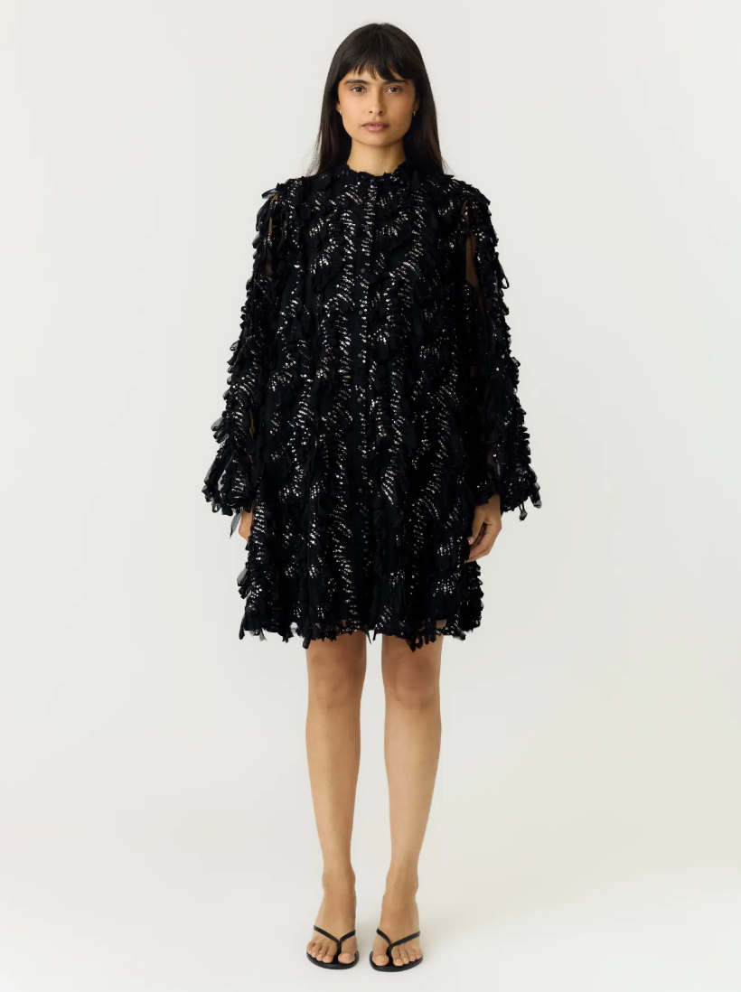 YASABELONE A-Shape Dress Black
