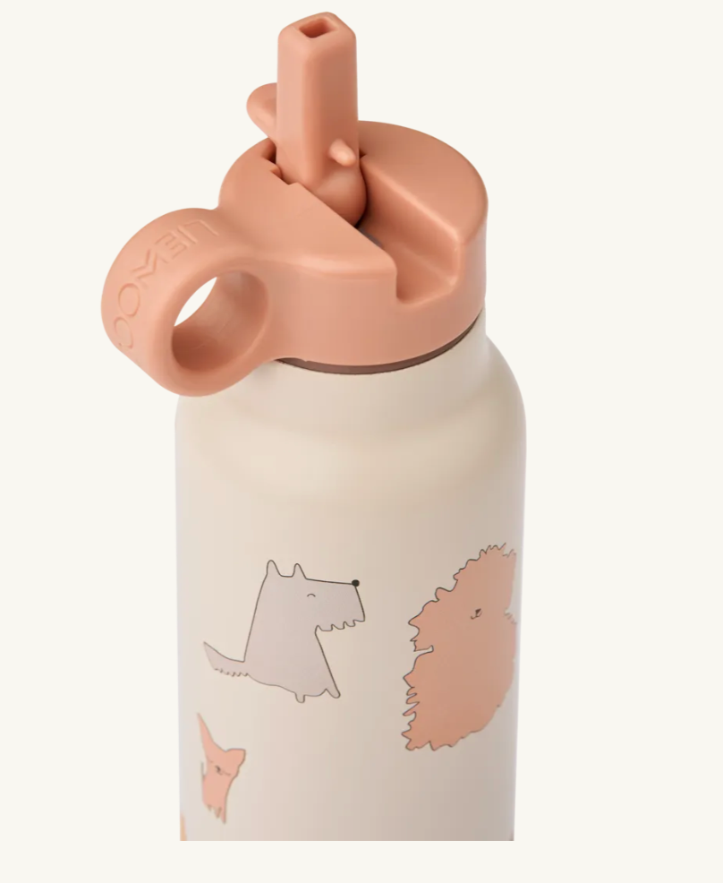 Falk Water Bottle Cats and Dogs / Sandy