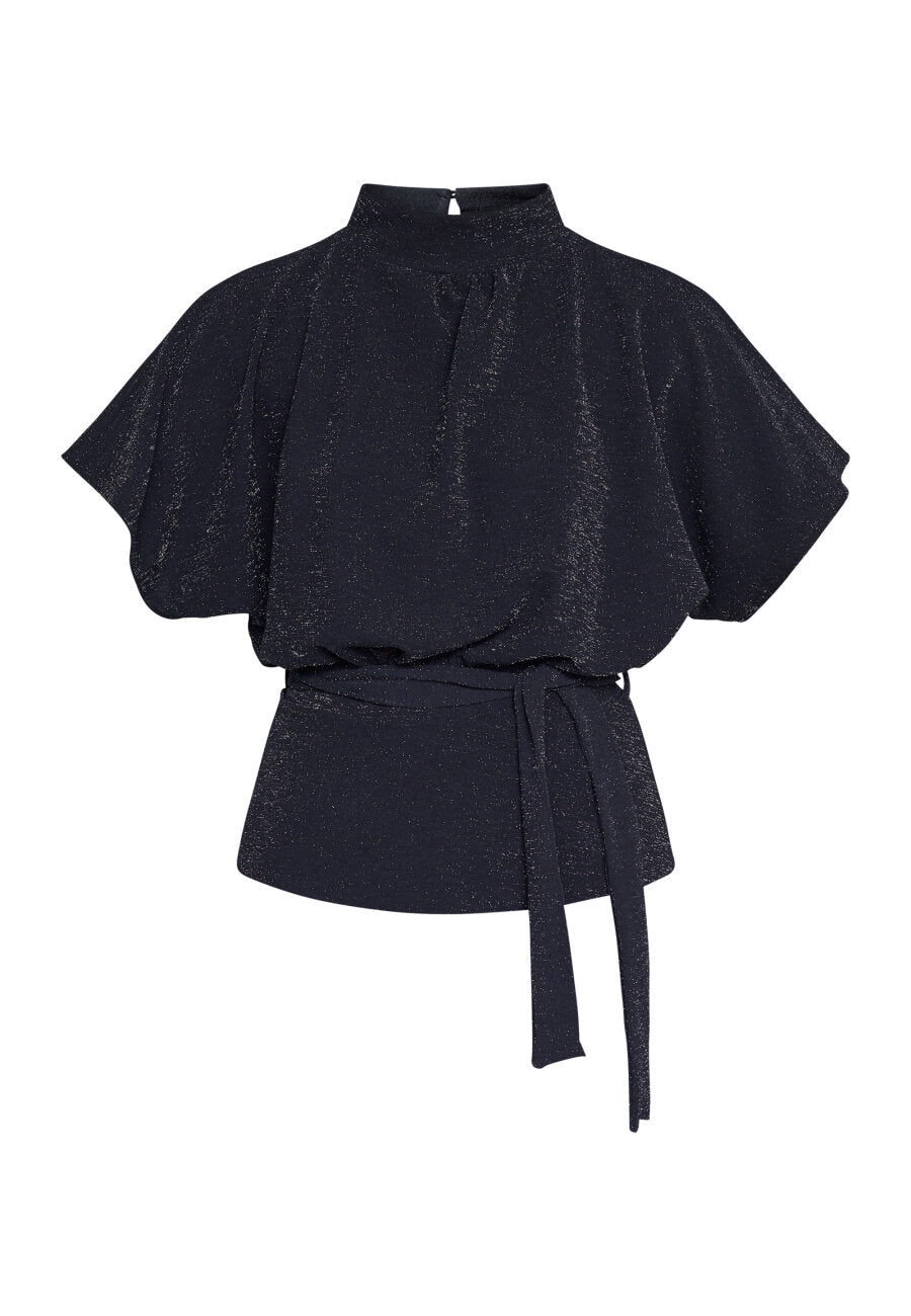 Girl Top Black/Silver