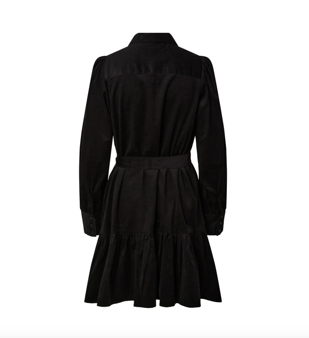 YASCORA Shirt Dress Black