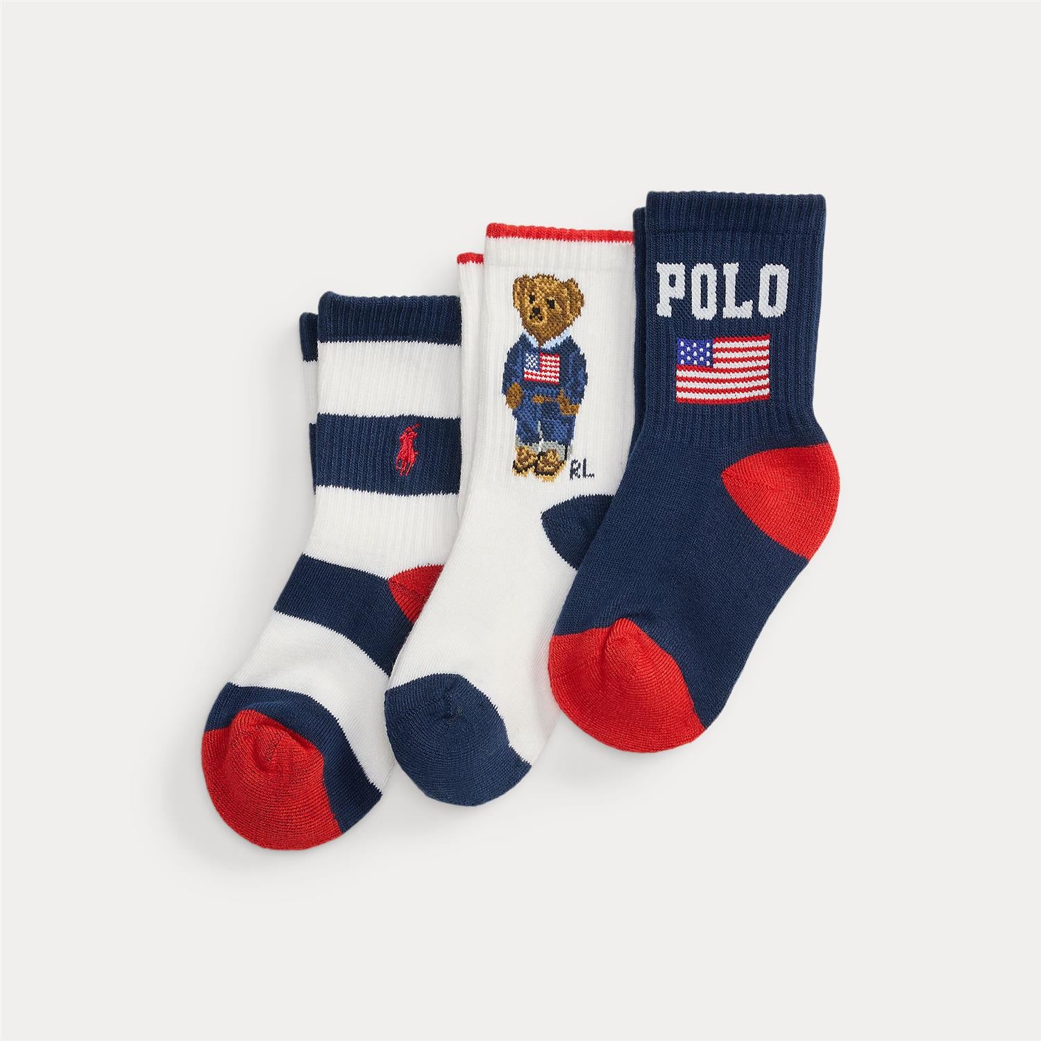 Americana BR-Crew Sock 3-Pack