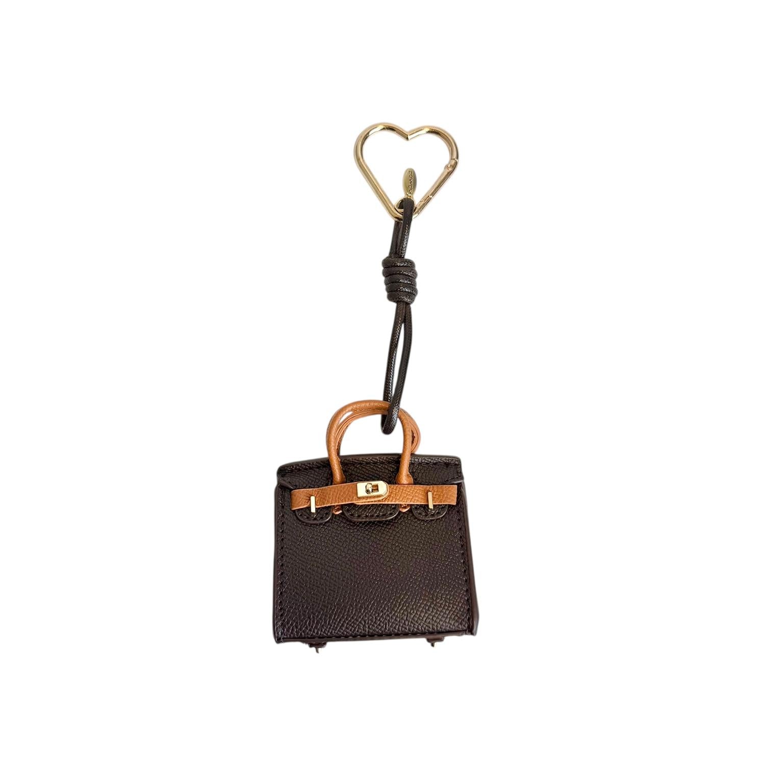 Bag Charm Veske Brun