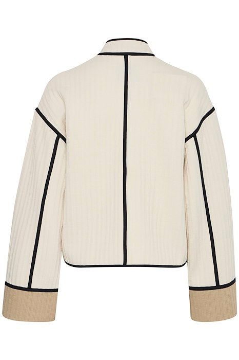 Kate Quilted Jacket Almond Milk