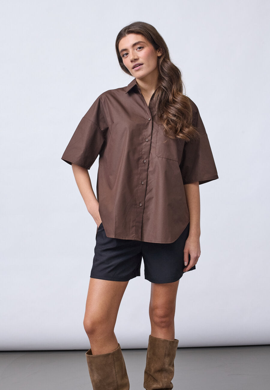 Ella Shirt Brown