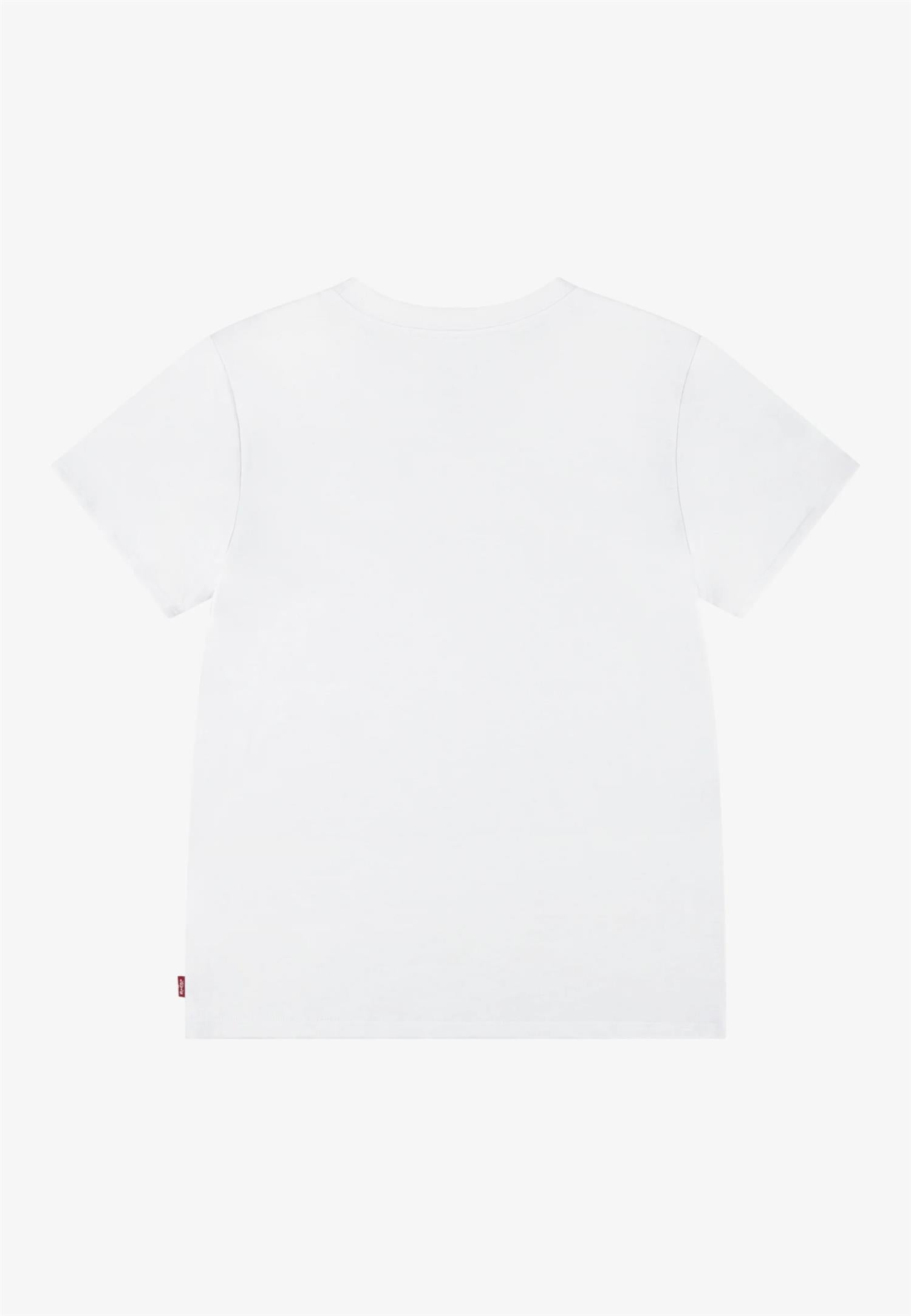 LVG Batwing Chest Hit Tee Girls White