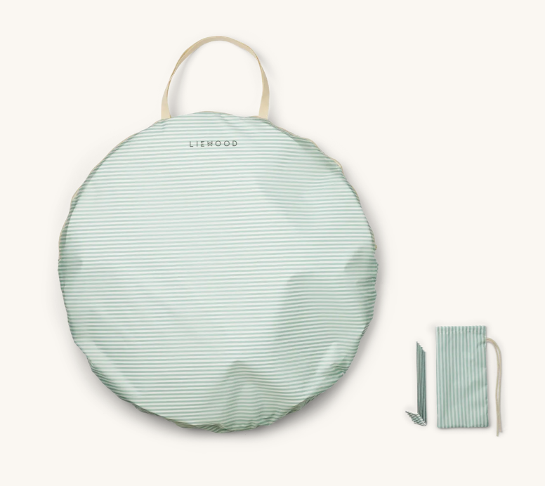 Cassie Pop Up Tent Peppermint/Creme De La Creme