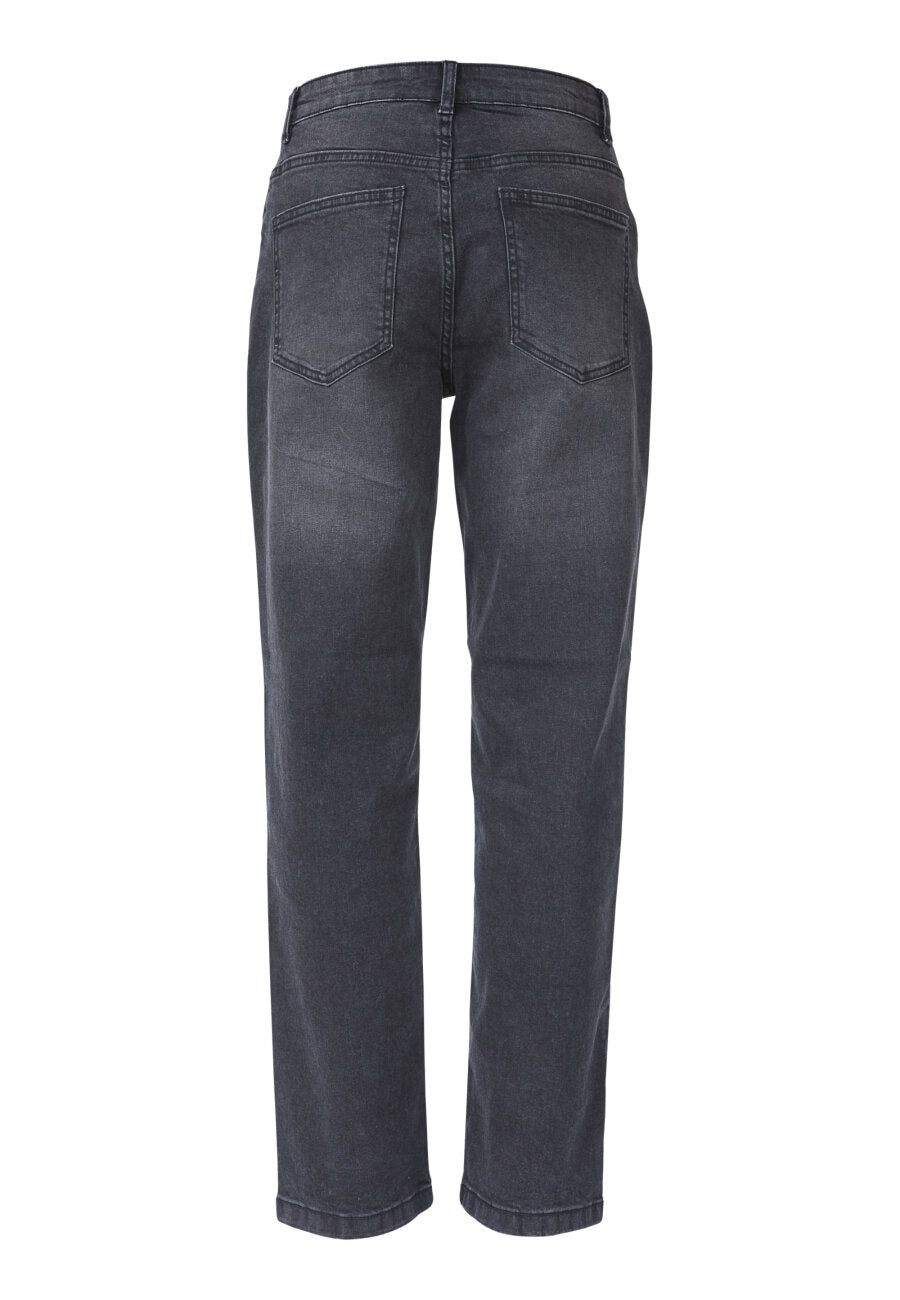 Odi Straight Jeans Grey Wash