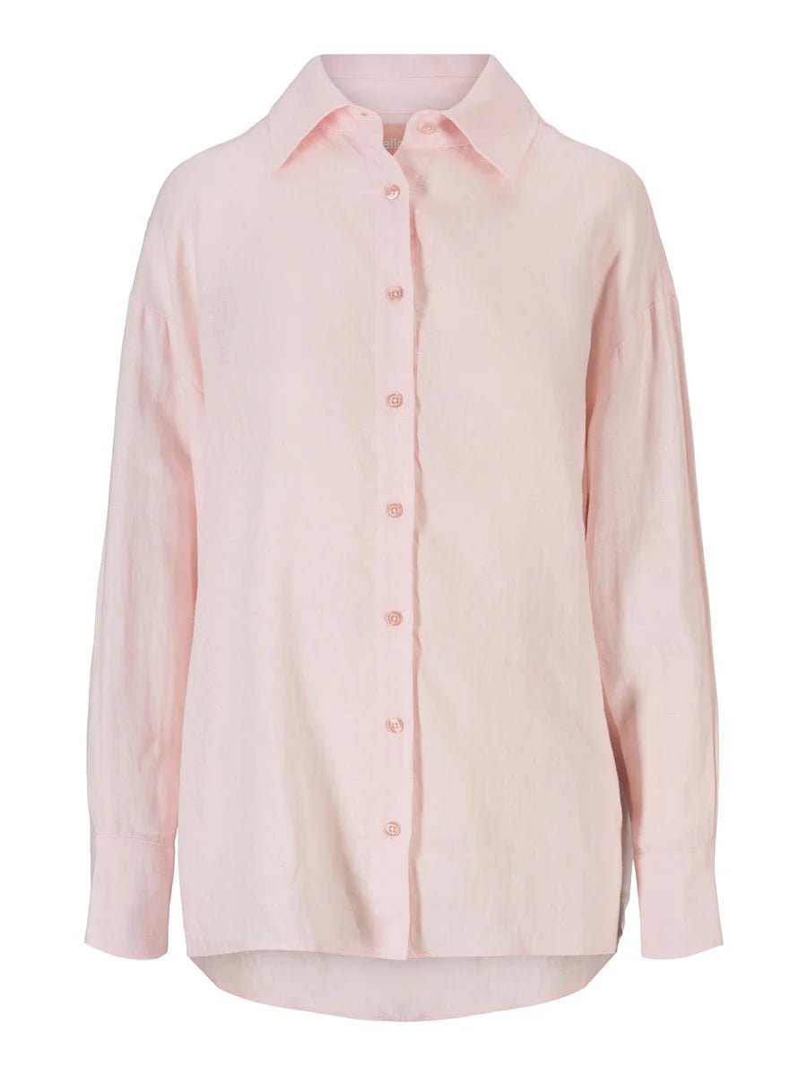 Livia Linen Shirt Festival Bloom