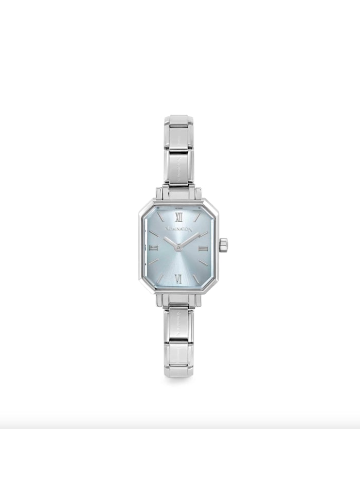 Time Watch Steel Sunray Sky Blue