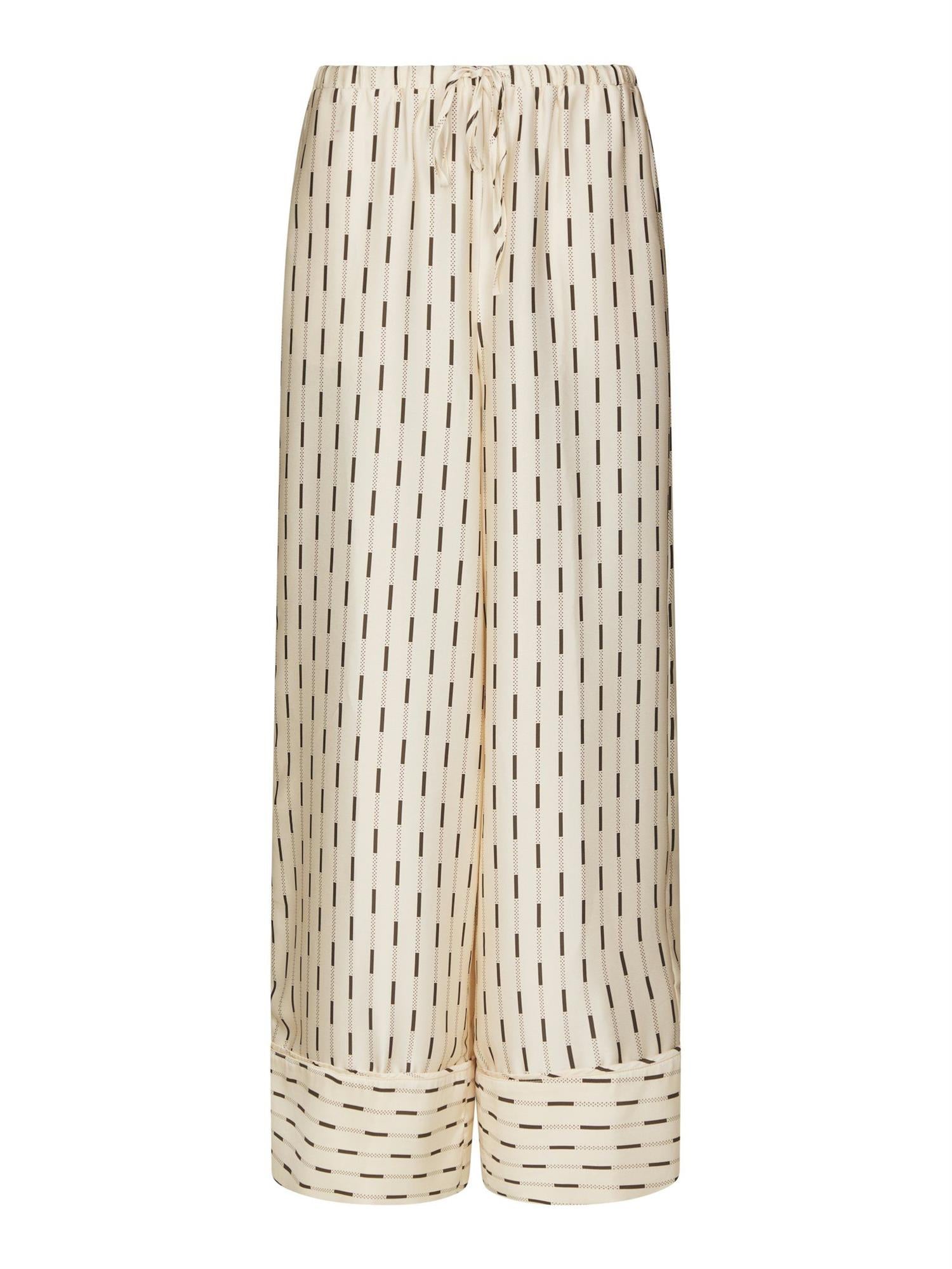 Sora Print Pants Creme