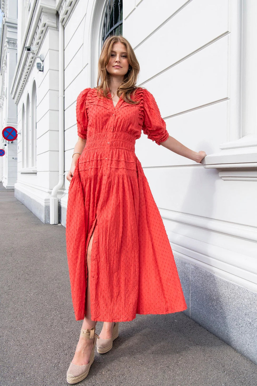 Fabienne Dress Rouge