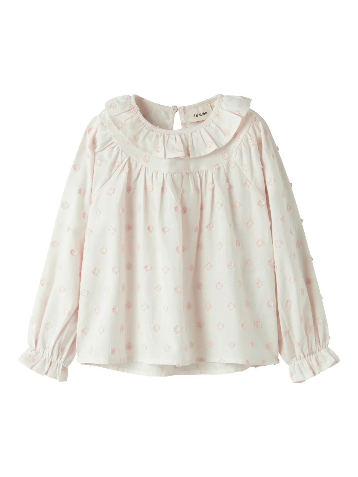 Nethe Langermet Loose Shirt Pastel Parchment