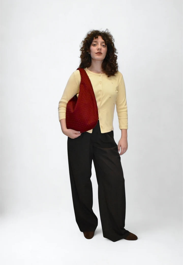 Haze Braided Neoprene Scarlet Red