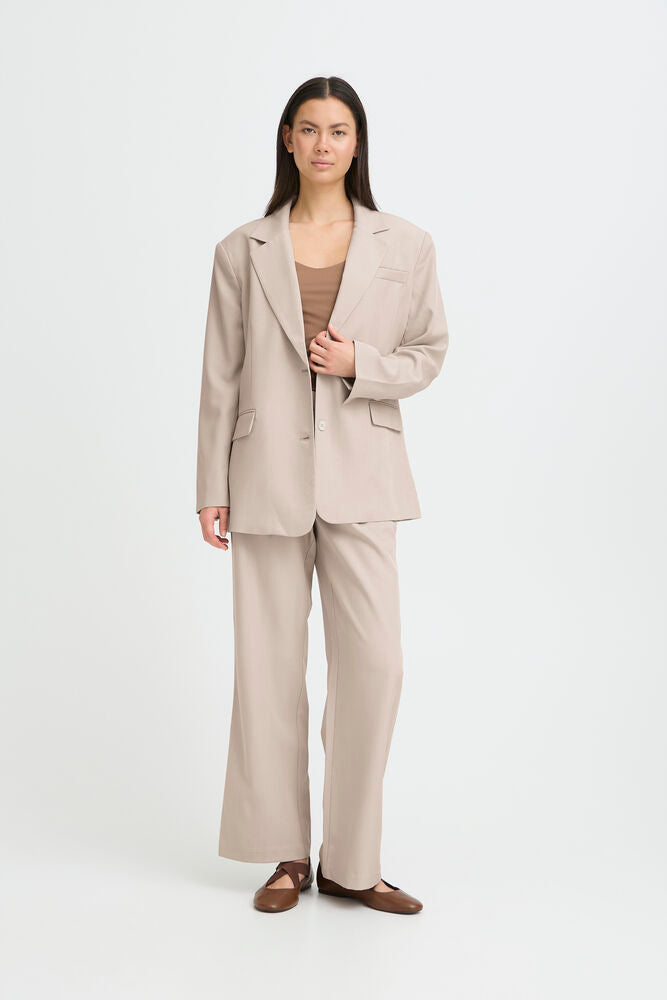 Fava Oversize Blazer Dove Melange
