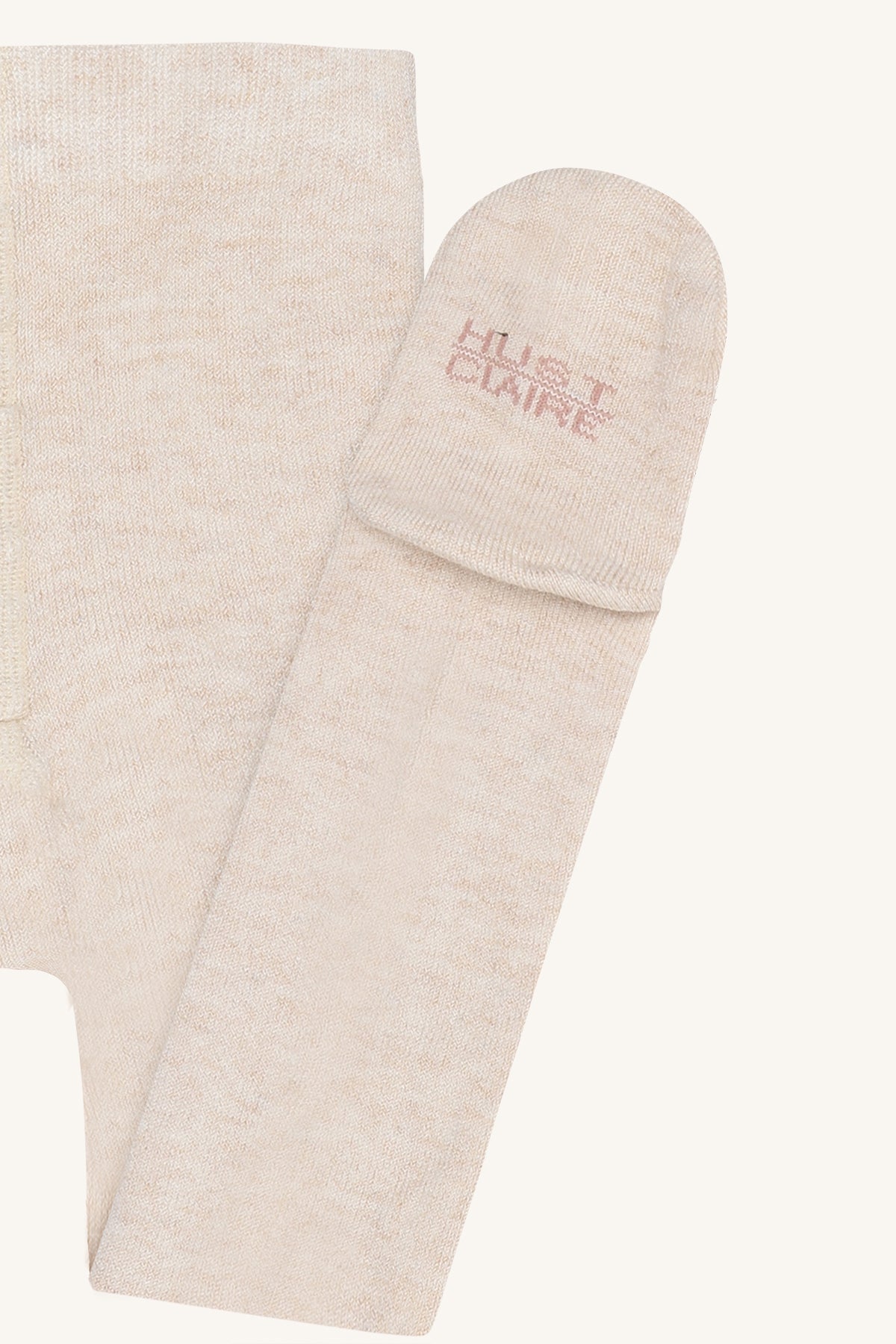Foxie Stockings Wool Blend Ivory