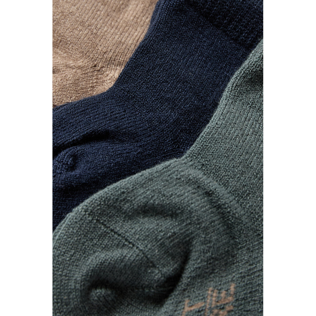 Foty 3-Pack Socks Wool/Bamboo Blues