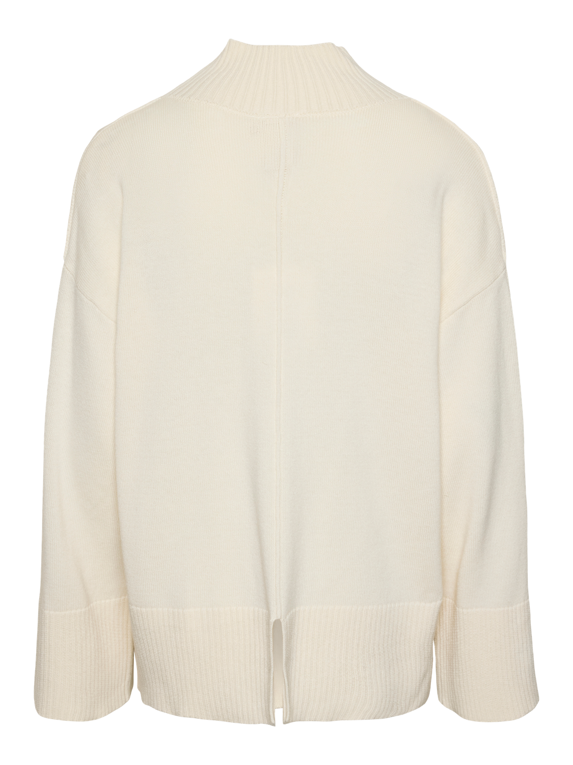 YASBABETTE Longsleeve Knit Pullover Star White