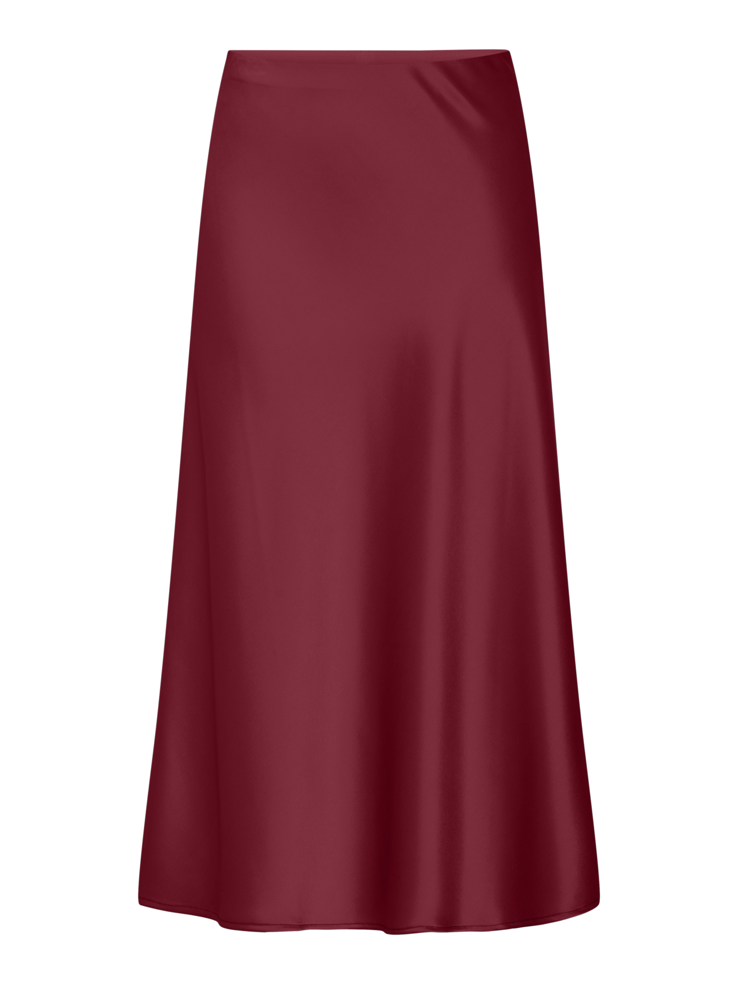 YASPELLA Midi Skirt Tibetan Red