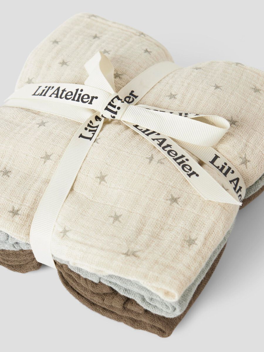 Fergie 3Pack Nappies Turtledove/Pigeon/Sepia Tint