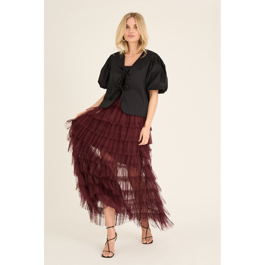 Miranda Skirt Burgundy