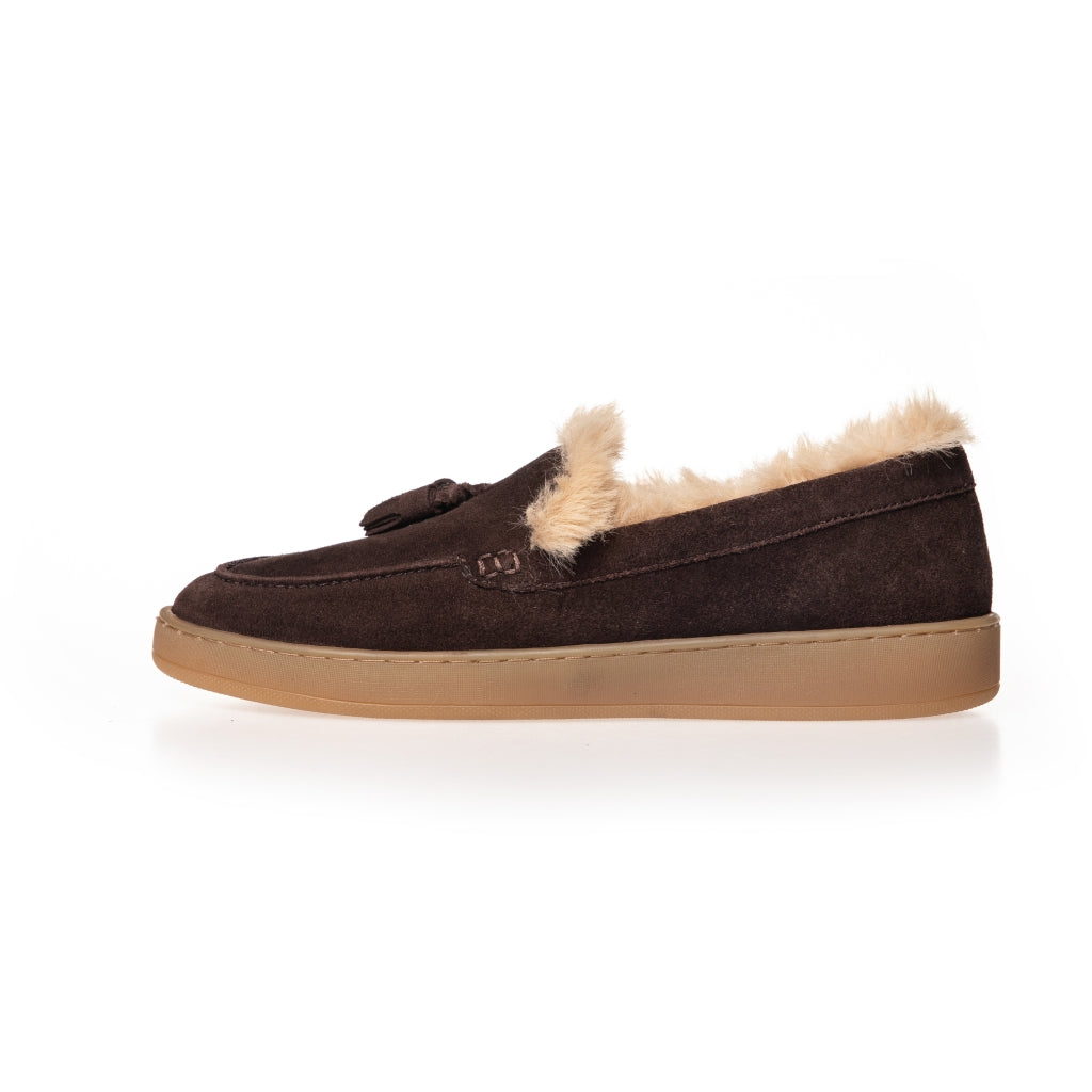 Just A Kiss Suede Dark Brown