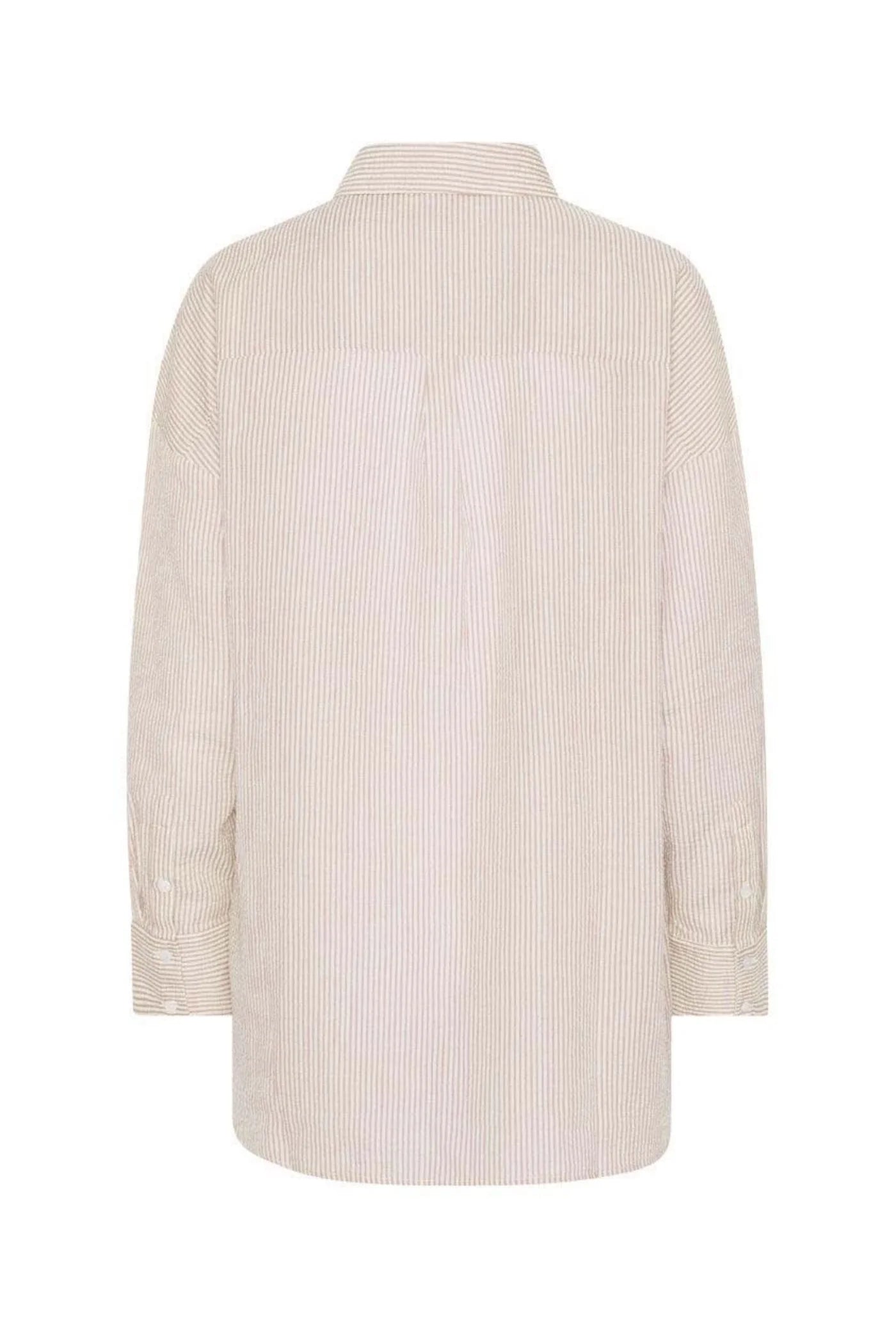 Sonja Shirt Sand/White